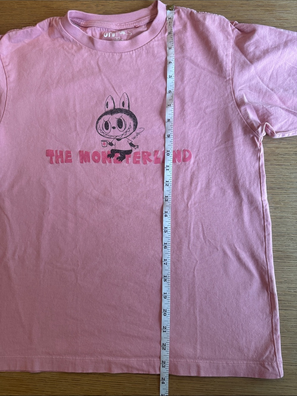 Uniqlo Kids Light Pink Monsterland Graphic Tee - Picture 8 of 9